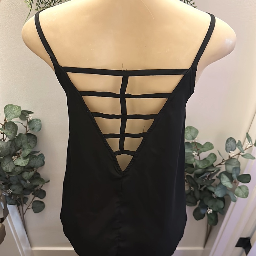 XS | Sexy Black Tank Top